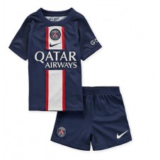Paris Saint-Germain Hjemmedraktsett Barn 2022-23 Kortermet (+ korte bukser)